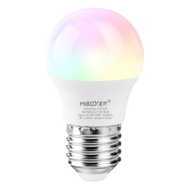 FUT110 4W RGB+CCT 2.4G LED Bulb FUT110 4W RGB+CCT 2.4G LED Bulb